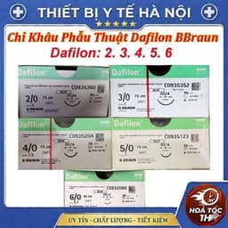 [ Sỉ Hộp - Hộp 36 sợi ] Chỉ Khâu Phẫu Thuật Dafilon BBraun Số 2,3,4,5,6 1