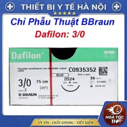 [ Sỉ Hộp - Hộp 36 sợi ] Chỉ Khâu Phẫu Thuật Dafilon BBraun Số 2,3,4,5,6 3