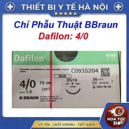[ Sỉ Hộp - Hộp 36 sợi ] Chỉ Khâu Phẫu Thuật Dafilon BBraun Số 2,3,4,5,6 4