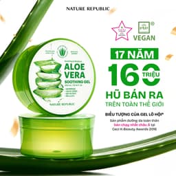 NATURE REPUBLIC SOOTHING & MOISTURE ALOE VERA SOOTHING GEL 300ML 2