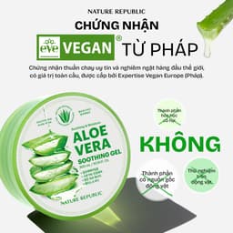 NATURE REPUBLIC SOOTHING & MOISTURE ALOE VERA SOOTHING GEL 300ML 6