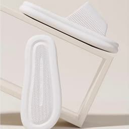 Dép xốp siêu nhẹ đi trong nhà, văn phòng, khách sạn họa tiết đơn giản, êm chân, chống thấm nước 6