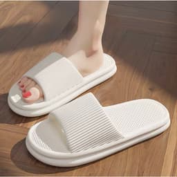 Dép xốp siêu nhẹ đi trong nhà, văn phòng, khách sạn họa tiết đơn giản, êm chân, chống thấm nước 8
