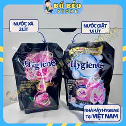 Combo Tiết Kiệm Nước Giặt Hygiene Và Nước Xả Vải Hygiene Sạch Sâu, Thơm Lâu, Khử Mùi 2