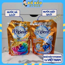 Combo Tiết Kiệm Nước Giặt Hygiene Và Nước Xả Vải Hygiene Sạch Sâu, Thơm Lâu, Khử Mùi 3