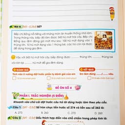 Sách - Combo Bộ Đề Cương Ôn Tập Toán,Tiếng Việt Cuối Học Kì 2 Lớp 2 Kết Nối Tri Thức Có QR Đáp Án 3