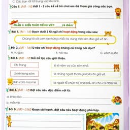 Sách - Combo Bộ Đề Cương Ôn Tập Toán,Tiếng Việt Cuối Học Kì 2 Lớp 2 Kết Nối Tri Thức Có QR Đáp Án 7
