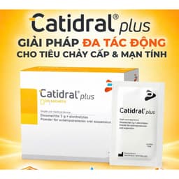 Catidral plus  sử dụng trong tiêu chảy cấp và tiêu chảy mạn tính,cải thiện các triệu chứng đường tiêu hoá> SU SI SHOP 36 1