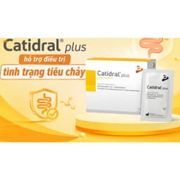Catidral plus  sử dụng trong tiêu chảy cấp và tiêu chảy mạn tính,cải thiện các triệu chứng đường tiêu hoá> SU SI SHOP 36 4