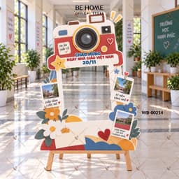 Bảng Chào Decor 20/11, Nhà Giáo Việt Nam, Phụ Kiện Sảnh Tiệc, In Tên Theo Yêu Cầu - BeHome Decor 4