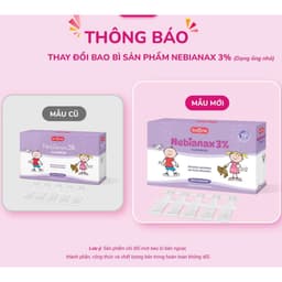 Buona  Nebianax 3% Flaconcini  (Hộp 20 Ống ) 3% giảm khô mũi, sung huyết mũi và làm loãngy> BUN BUN SHOP 1
