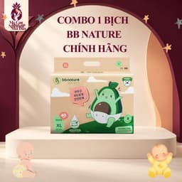 Tã bỉm quần dán BB NATURE HÀN QUỐC mềm mại, mỏng nhẹ, an toàn đủ size cho bé NB - 24KG 1