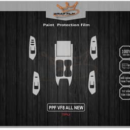 PPF bảo vệ nội thất VF8 All New, PPF TPU phục hồi vết xước 7