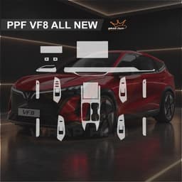 PPF bảo vệ nội thất VF8 All New, PPF TPU phục hồi vết xước 1