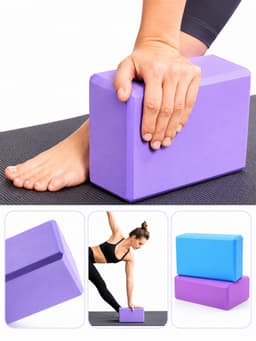 Gạch Tập Yoga, Gối Tập Yoga Cao Cấp Loại 1 - Hỗ Trợ Đạt Hiệu Quả Cao, Tránh Chấn Thương - GachYoga 8