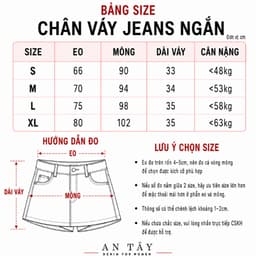 Quần Giả Chân Váy Napoleon AN TÂY Form Ngắn Hack Eo, Cúc Đính Kim Loại #8912 Màu Nâu Choco 9