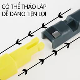 Cây lau kính đầu oval có đầu gạt nước dài 45cm. LMS 7