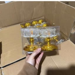 Đèn Thờ Hoa Sen LED Cao Cấp Gia Dụng Tạ Hùng Anh – Dùng 2 Pin AA Viền Mạ Vàng Trang Trí Bàn Thờ Thần Tài, Gia Tiên, Phật 7