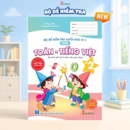 Sách - Combo Bộ Đề Cương Kiểm Tra Toán, Tiếng Việt Cuối Học Kì 1 Kết Nối Tri Thức Có QR Đáp Án 1