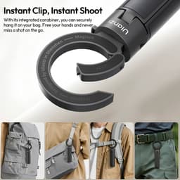 Chân Máy Tripod Từ Tính Kiêm Gậy Selfie ULANZI MT71 Chính Hãng - Giá Đỡ Điện Thoại MagSafe Quay Video, Livestream 2