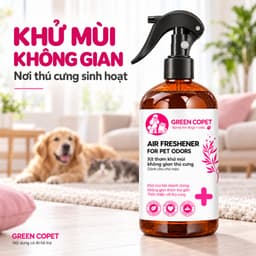 [COMBO 2] Xịt khử mùi nước tiểu chó mèo, khử mùi hôi khai, làm thơm & hỗ trợ Greenco PET đi vệ sinh đúng chỗ 7