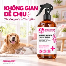 [COMBO 2] Xịt khử mùi nước tiểu chó mèo, khử mùi hôi khai, làm thơm & hỗ trợ Greenco PET đi vệ sinh đúng chỗ 8