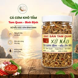 Cá Cơm Rim Me Tẩm Mắm Tỏi Bình Định (200G - 300G) - Đặc Sản Xứ Nẫu Ăn Liền Đậm Đà 1