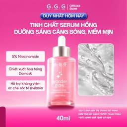 [SALE] Serum Hồng GGG 5% Niacinamide Dưỡng Sáng, Căng Bóng & Giảm Thâm Sạm G.G.G 40ml 1