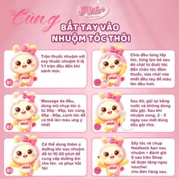 Thuốc nhuộm tóc tại nhà,  Thuốc Nhuộm Tóc Màu NÂU TRÀ LẠNH Cực Sáng Da, Không Cần Dùng Thuốc Tẩy Tóc |  Cheeng+ 3