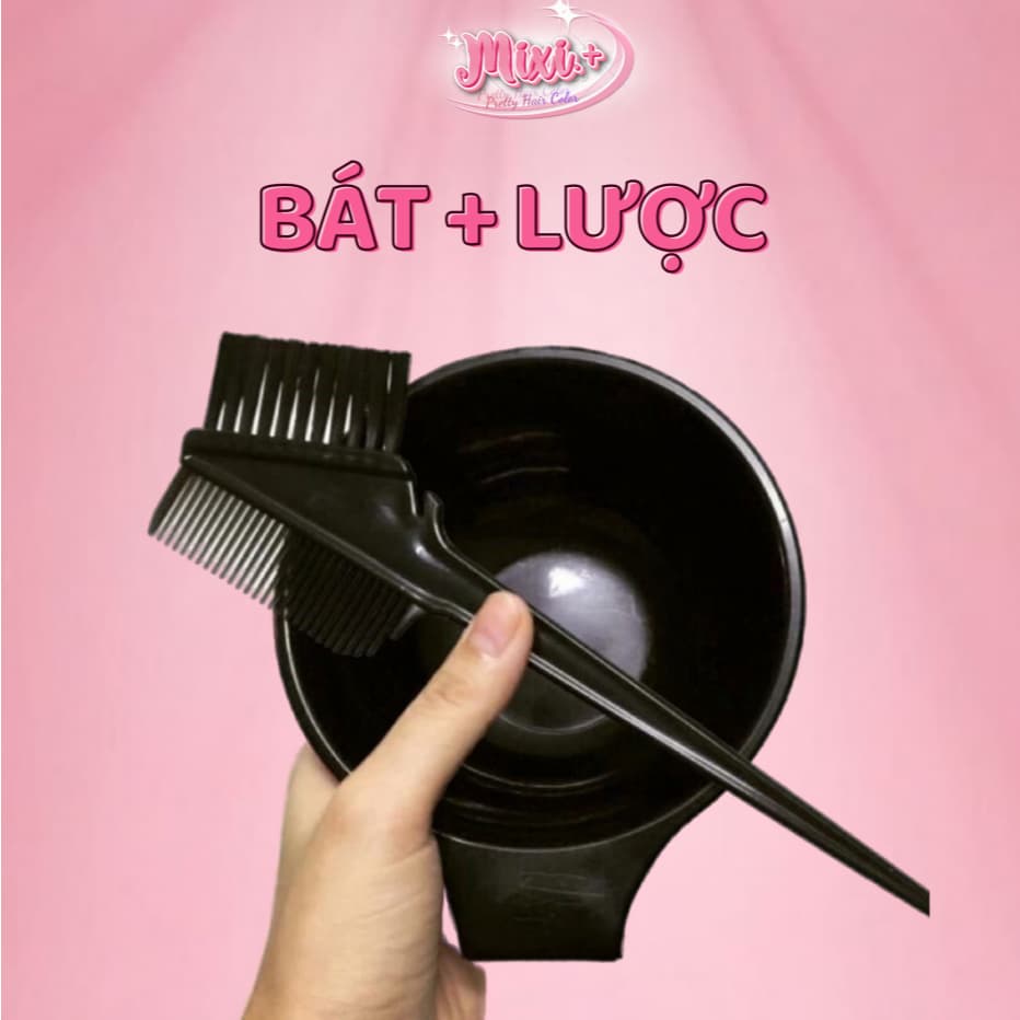 Thuốc nhuộm tóc tại nhà,  Combo Lược, Chổi Nhuộm Tóc Và Bát đựng Thuốc Nhuộm Uốn ép Bộ Gồm 1 Bát Và Một Chổi|  Cheeng+