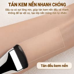Bộ dụng cụ phối màu trang điểm, cọ tán nền, khay trộn thép không gỉ, mút trang điểm sử dụng ướt và khô 2