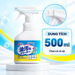 Chai xịt tẩy dầu mỡ nhà bếp EVGULA 500ml dạng bọt, vệ sinh bếp và máy hút mùi 6