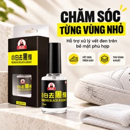 Dung dịch xử lý vết đen trên giày 15 ml, đầu quét tích hợp hỗ trợ làm sạch vết cọ xát 3
