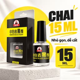 Dung dịch xử lý vết đen trên giày 15 ml, đầu quét tích hợp hỗ trợ làm sạch vết cọ xát 6