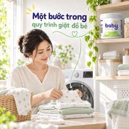 Bột tẩy vết bẩn quần áo trẻ em QIAODAIMEI 500g, hỗ trợ làm sạch vết sữa, thức ăn và ố vàng 7