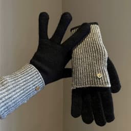 🧤🤎 GĂNG TAY LEN PHỐI MÀU – ẤM ÁP, THANH LỊCH, DIỆN ĐÔNG CỰC XINH! 🤎🧤 5