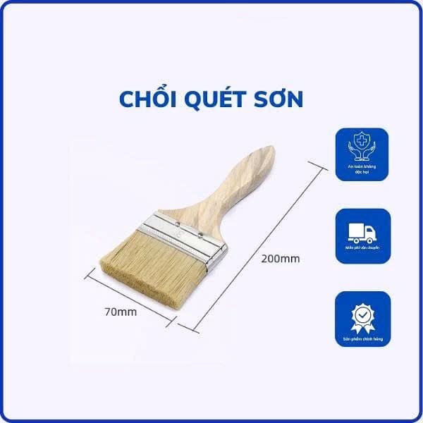 Chổi quét sơn lông mịn- Sira