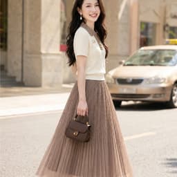 Áo Len Nữ Dệt Thừng Tag Tim Thanh Lịch Phong Cách Hàn Quốc Tay Ngắn Thời Trang Tiểu Thư 7
