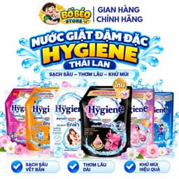 Nước giặt đậm đặc Hygiene Thái Lan 1400ml-3000ml sạch sâu, thơm lâu, khử mùi 2