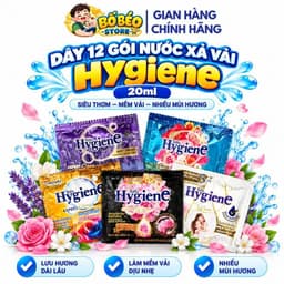 Dây 12 gói nước xả vải Hygiene 20ml siêu thơm, mềm vải, nhiều mùi hương 1