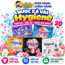 1 gói Nước xả vải Hygiene 20ml thơm lâu, mềm vải, nhiều mùi hương 20ml 1