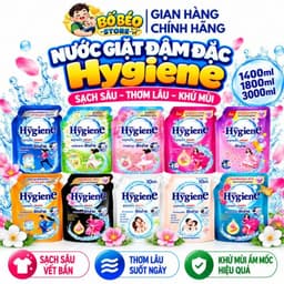 Nước giặt đậm đặc Hygiene Thái Lan 1400ml-3000ml sạch sâu, thơm lâu, khử mùi 1