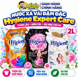 Nước xả vải Hygiene Expert Care đậm đặc 2000-2200ml thơm lâu, mềm vải, dịu nhẹ cho da 1