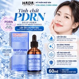 Tinh chất PDRN HADA Deep PDRN High Class Moist Essence 60ml dưỡng da Nhật Bản 1