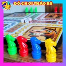 Bộ Cờ Cá Ngựa Nam Châm Gấp Gọn Cao Cấp 31.5cm - Đồ Chơi Bàn Cờ Giải Trí Trí Tuệ Cho Bé Và Gia Đình 3