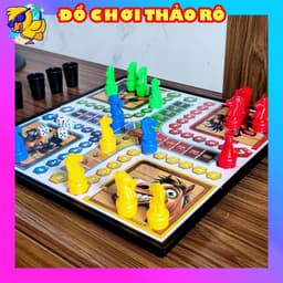 Bộ Cờ Cá Ngựa Nam Châm Gấp Gọn Cao Cấp 31.5cm - Đồ Chơi Bàn Cờ Giải Trí Trí Tuệ Cho Bé Và Gia Đình 6