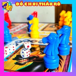 Bộ Cờ Cá Ngựa Nam Châm Gấp Gọn Cao Cấp 31.5cm - Đồ Chơi Bàn Cờ Giải Trí Trí Tuệ Cho Bé Và Gia Đình 9