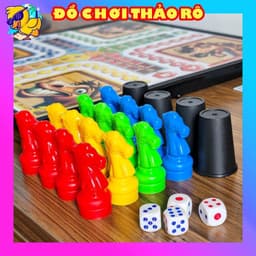 Bộ Cờ Cá Ngựa Nam Châm Gấp Gọn Cao Cấp 31.5cm - Đồ Chơi Bàn Cờ Giải Trí Trí Tuệ Cho Bé Và Gia Đình 4