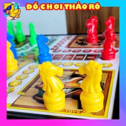 Bộ Cờ Cá Ngựa Nam Châm Gấp Gọn Cao Cấp 31.5cm - Đồ Chơi Bàn Cờ Giải Trí Trí Tuệ Cho Bé Và Gia Đình 7