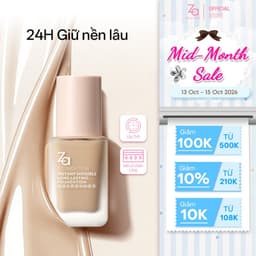 Kem Nền Za Kiềm Dầu Mỏng Nhẹ Instant Invisible Oil Control Foundation 25ml 1